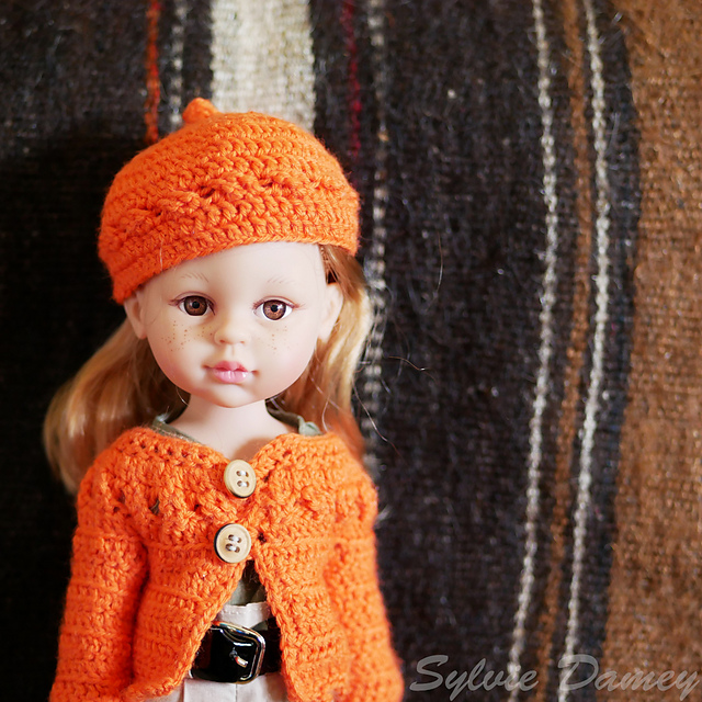 Zoé set for 13" dolls such as Les Chéries