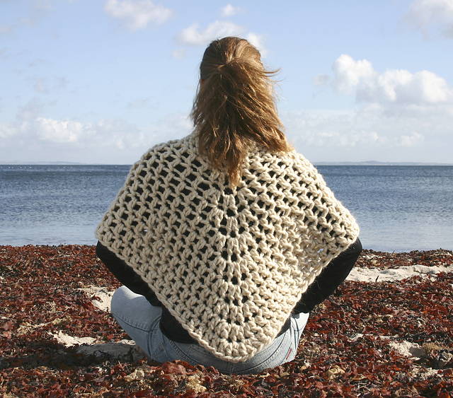 Poncho med Krave