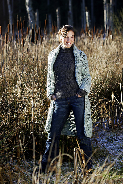 Coat with Shawl Collar