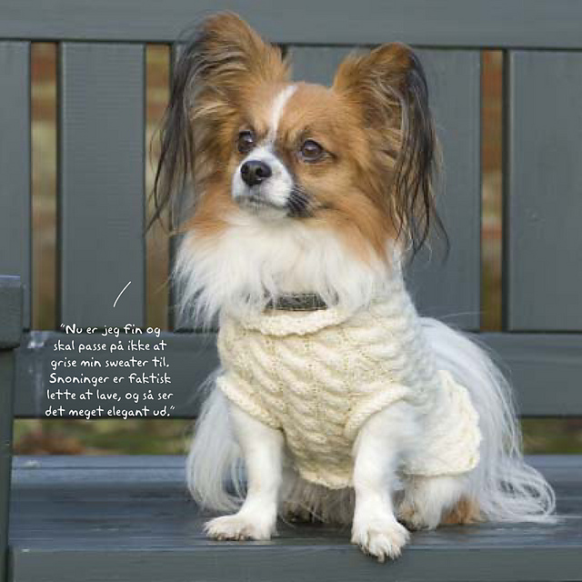 Cabled sweater / Sweater med snoninger