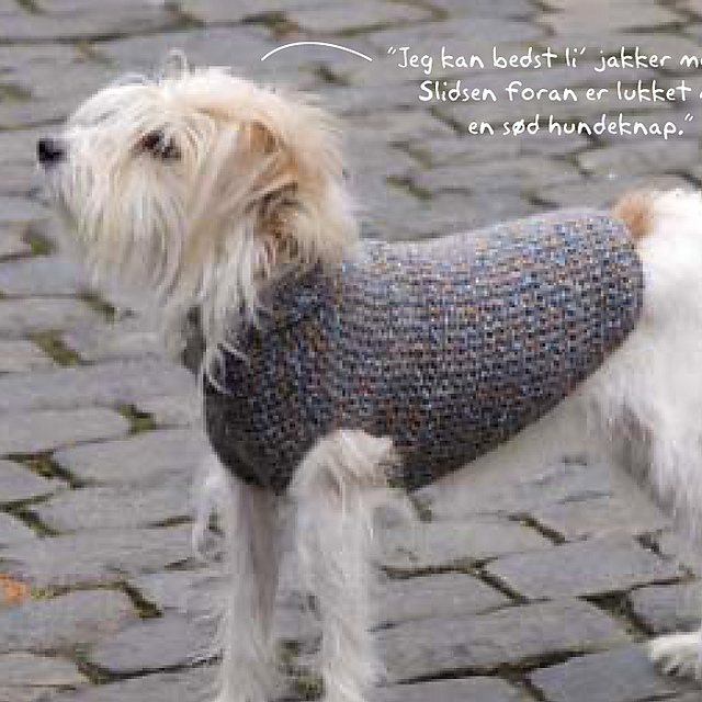 Crocheted Jacket with Collar / Hæklet jakke med krave