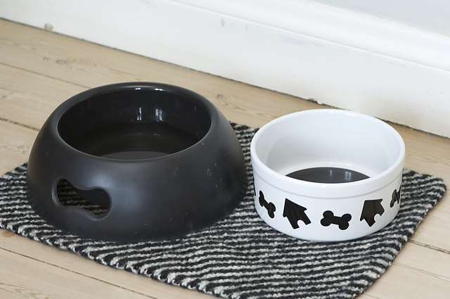 Striped food mat / Stribet madmåtte