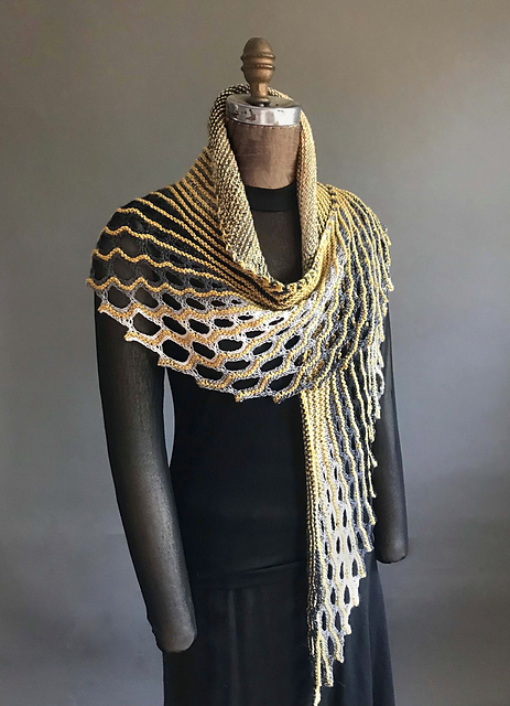 Comme des Garçons GANRYU WOOL KNIT SHAWL Comme des Garçons GANRYU WOOL KNIT SHAWL