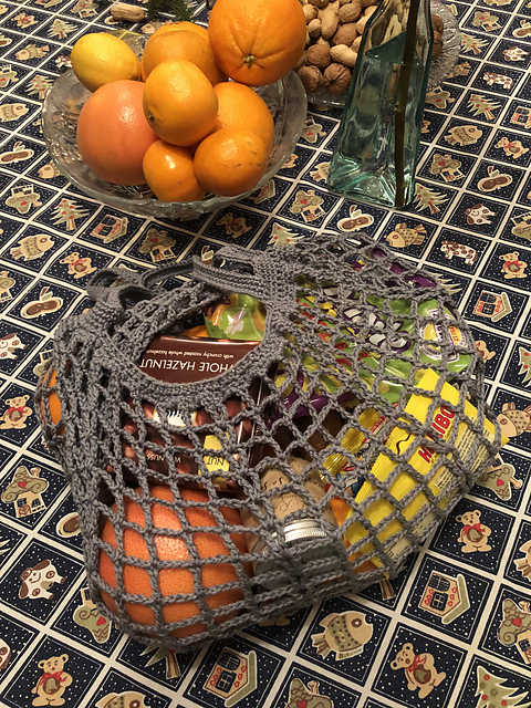 Simple net shopping bag