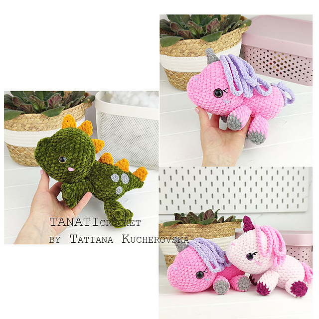 Unicorn & dino
