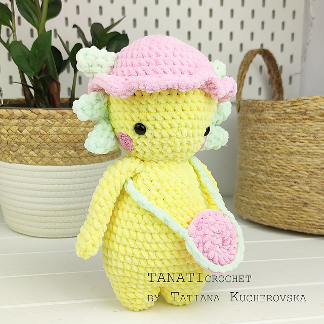 Axolotl plush