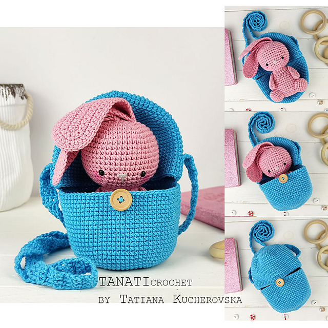Hatching bag bunny