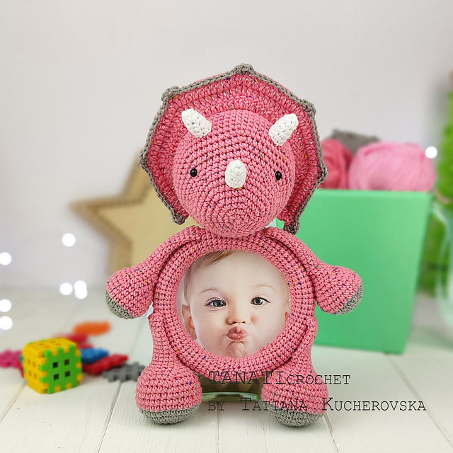 Photo Frame Triceratops