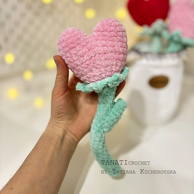 FLOWER Heart Valentine's