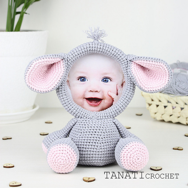 Photo frame Elephant