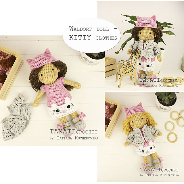 Waldorf doll Kitty Сlothes