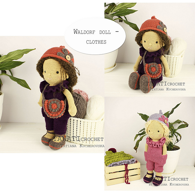 Waldorf doll set of clothes 2