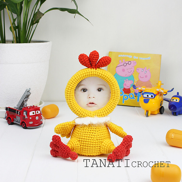Photo Frame Easter Chicken