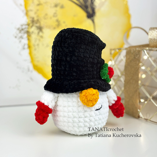 Christmas Snowman Gnome