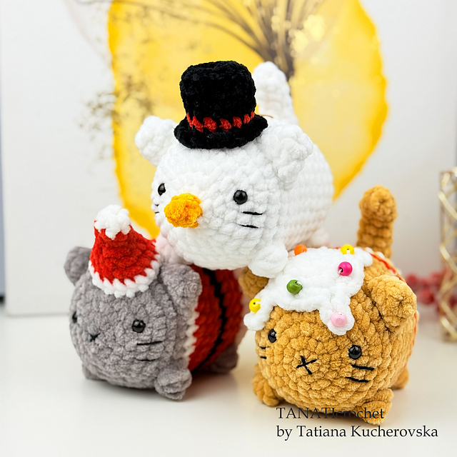 Christmas CAT family
