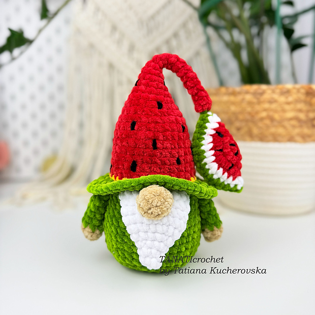 Summer Gnome Watermelon