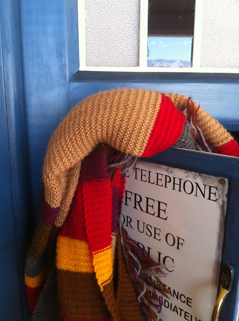 Doctor Who Scarf-- The Shada Scarf
