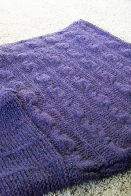 Cable & Garter Pullover