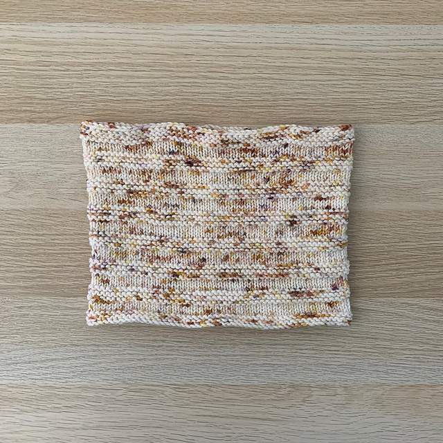 Super Easy Knitted Cowl