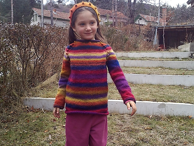 The feelings of the Rainbow or ... Candy sweater