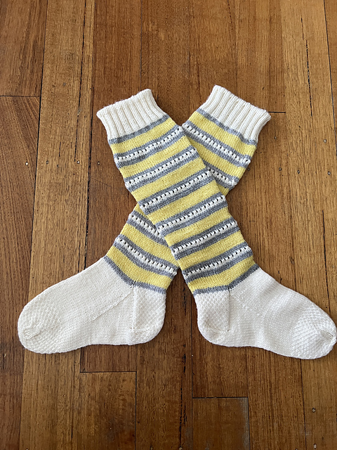 "Layered cake" kneehigh socks