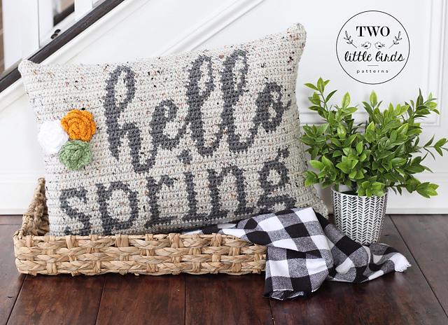 The {Hello Spring} Pillow