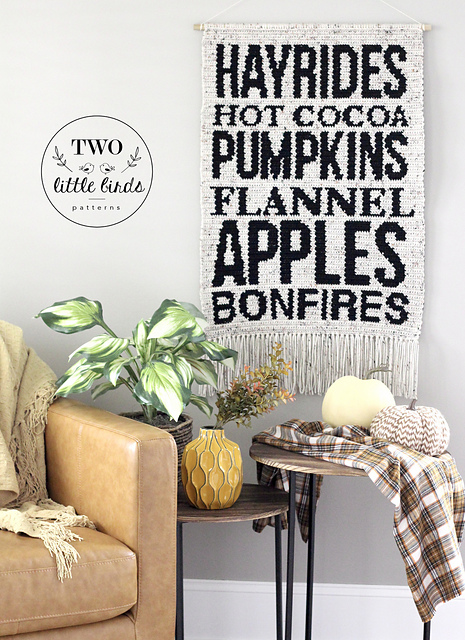 The Fall Feels Wall Hanging