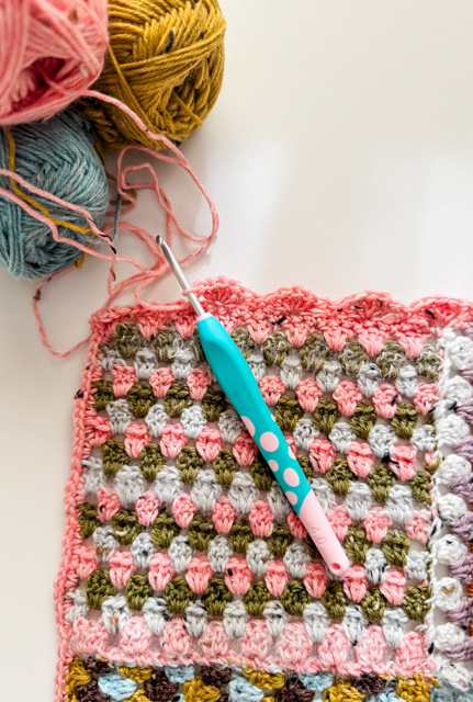 Four Square Granny Blanket