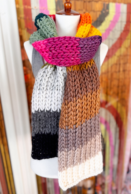 Rainbow Ridge Scarf