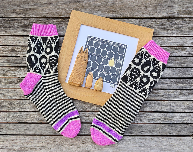 Cuddly Cats Socks