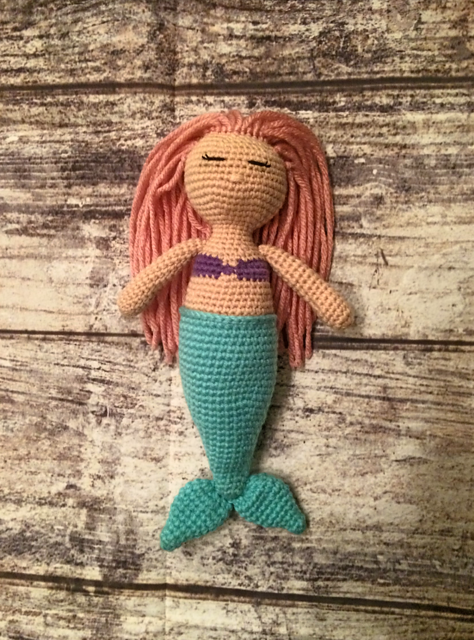 Mermaid Amigurumi Doll