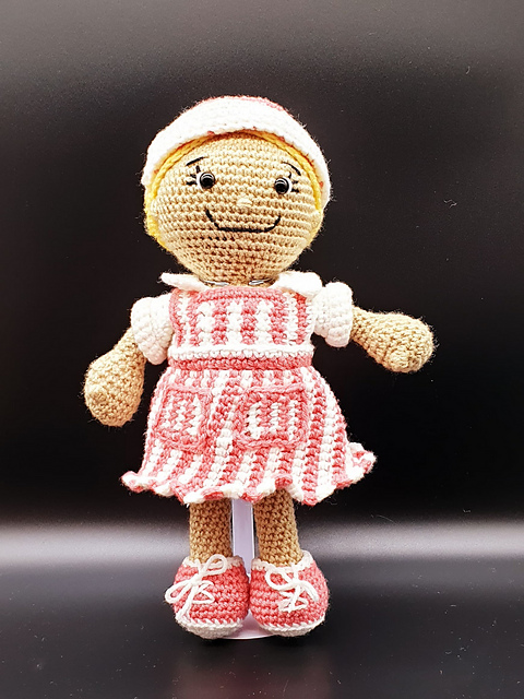 Alaina's Candy Striper Volunteer Outfit