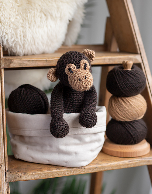 アクセサリー Monkey Ravelry: Benedict the Chimpanzee pattern by TOFT UK