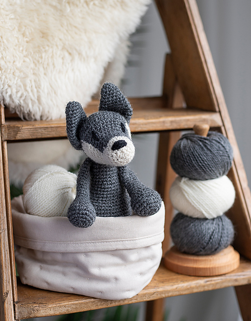 Ravelry: Christophe the Wolf pattern by TOFT UK