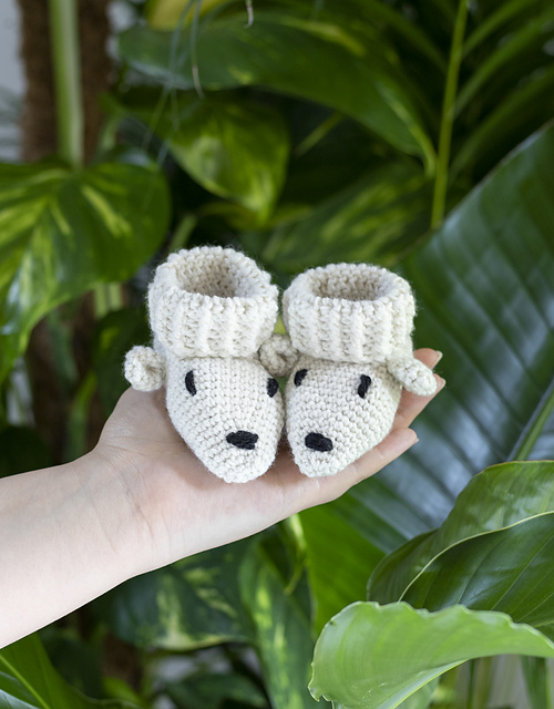 Polar Bear Booties (Infant)