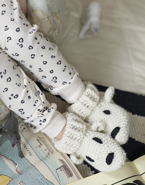 Polar Bear Booties (Junior)