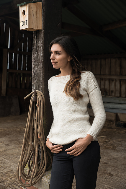 Lace Back Sweater