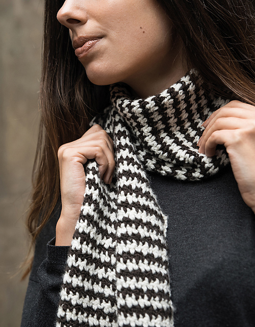 Houndstooth Scarf