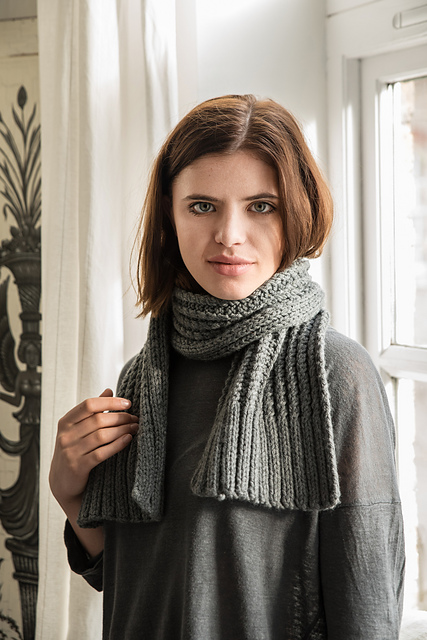 Twisted Cable Scarf