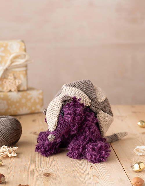 Tristan the Patchwork Armadillo