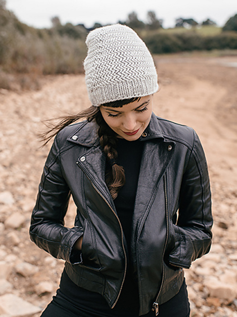 Herringbone Beanie