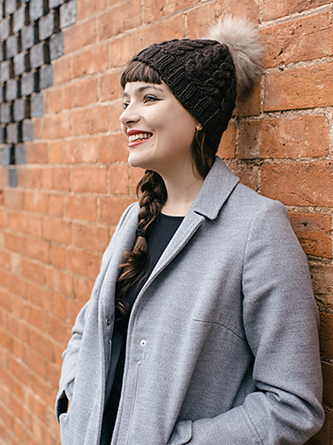 Mirrored Cable Beanie