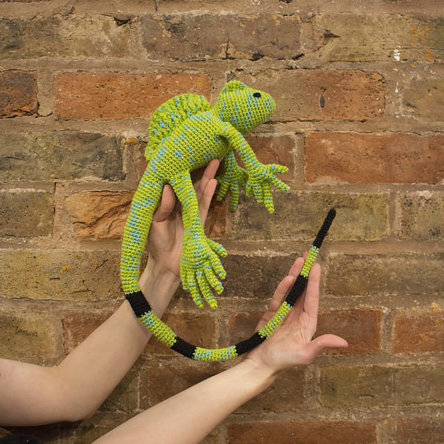 Linford the Green Basilisk