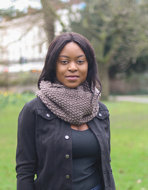 Moss Stitch Snood