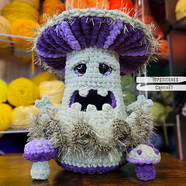 Angry Mushroom Interactive Plushie
