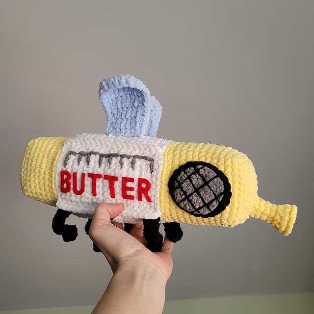 Butter Fly Pun Plush