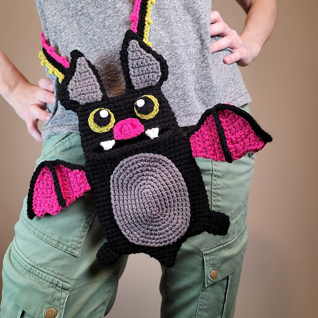 Hungry Vampire Bat Purse