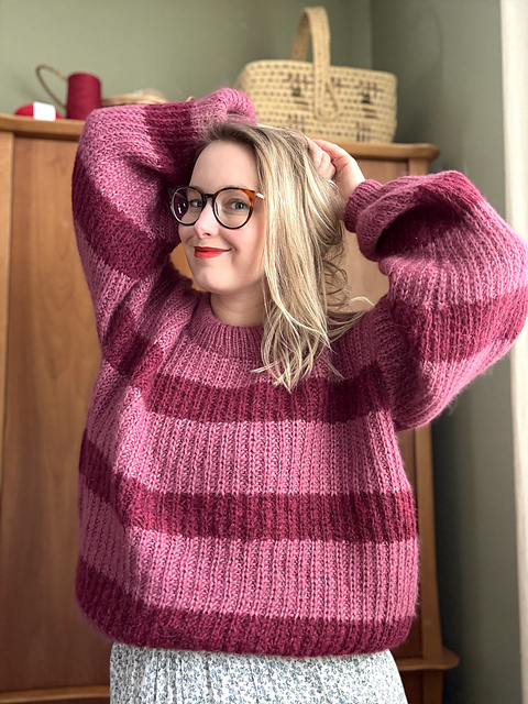 Cherry Blossom Sweater