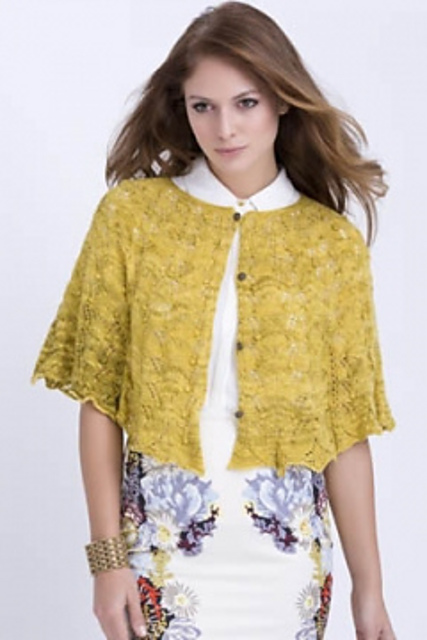 Amber Waves Capelet