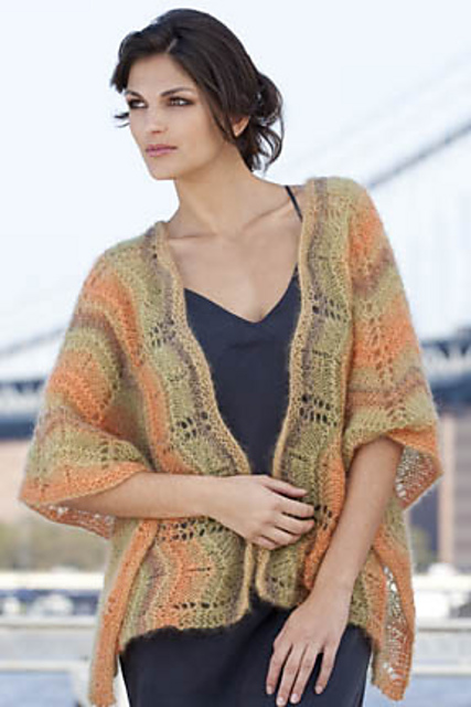 Dorothy Ripple Shawl